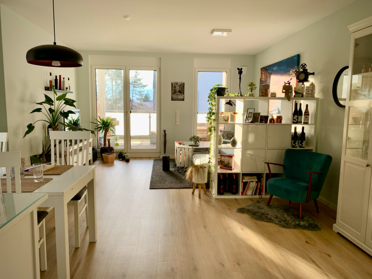 Sonnendurchfluteter Wohnbereich